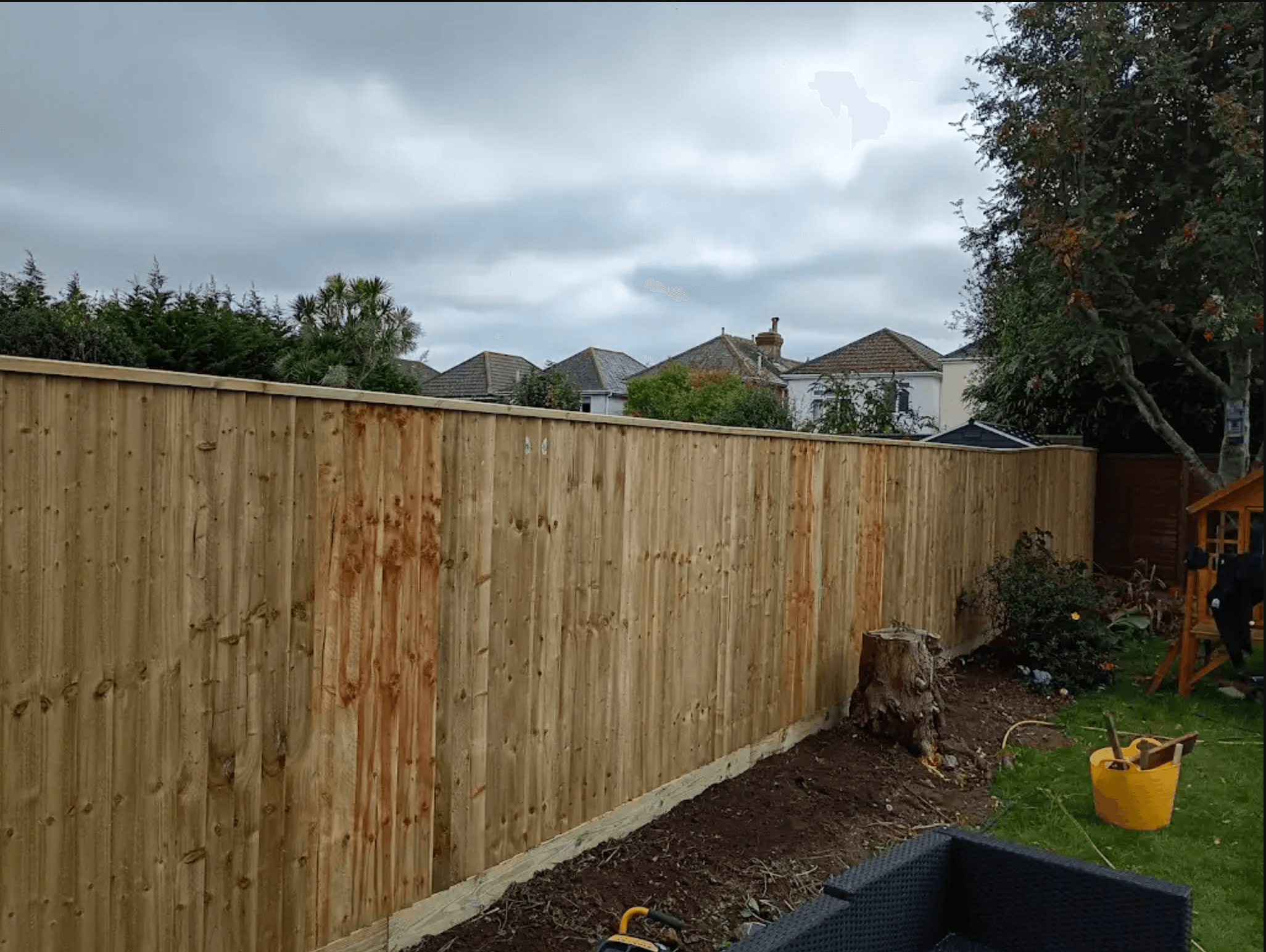 Custom fencing solution by C AND J Fenceworks